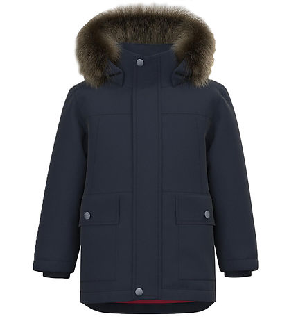 Name It Vinterjakke - NmmMarlin Parka - Dark Sapphire Name It Vinterjakke - NmmMarlin Parka - Dark Sapphire