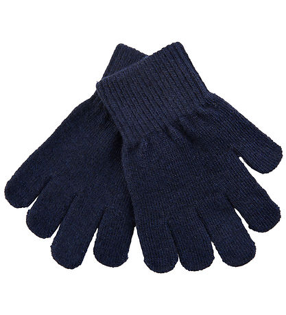 Mikk-Line Handsker - Uld/Polyamid - 3-pak - Blue Nights/Antrazit