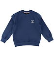 Hummel Sweatshirt - hmlBless - Dark Denim Hummel Sweatshirt - hmlBless - Dark Denim