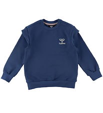 Hummel Sweatshirt - hmlBless - Dark Denim Hummel Sweatshirt - hmlBless - Dark Denim