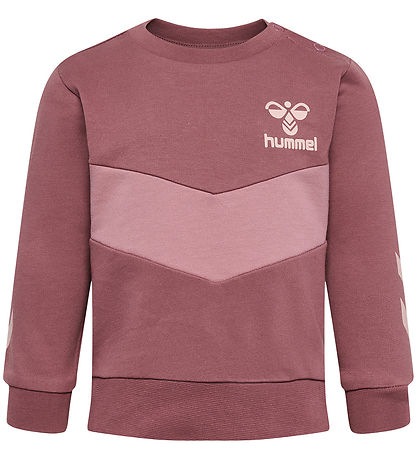 Hummel Sweatshirt - hnlNeel - Rose Brown Hummel Sweatshirt - hnlNeel - Rose Brown