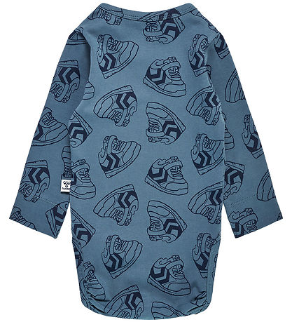 Hummel Bodysuit l/s - hmlSneaker - Bering Sea