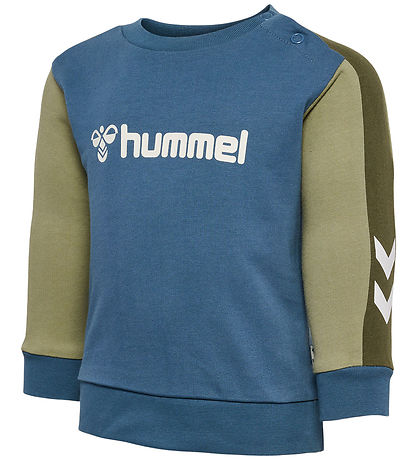 Hummel Sweatshirt - hmlEddo - Bering Sea Hummel Sweatshirt - hmlEddo - Bering Sea