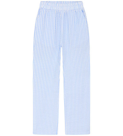 Grunt Bukser - Tenna - Lyesblå/Hvidstribet Grunt Bukser - Tenna - Lyesblå/Hvidstribet