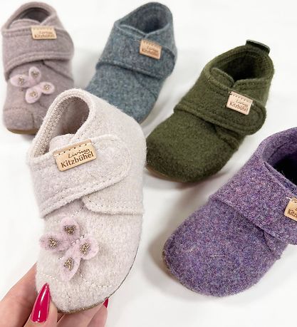 Living Kitzbühel Hjemmesko - Uld - Circular Grey Living Kitzbühel Hjemmesko - Uld - Circular Grey