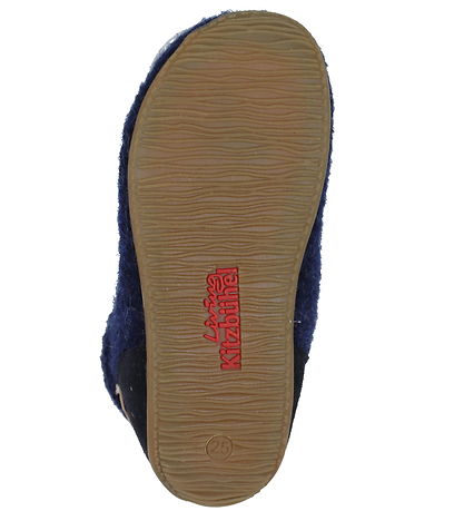 Living Kitzbühel Hjemmesko - Uld - Nachtblau