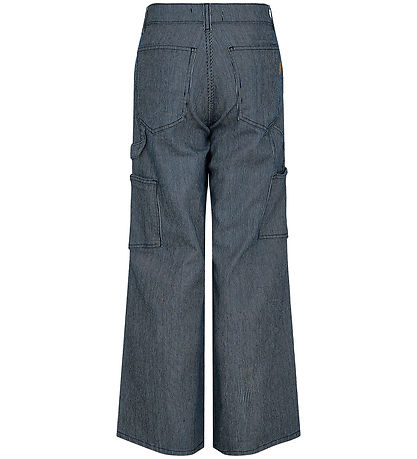 Sofie Schnoor Girls Bukser - Navy/Hvidstribet