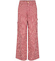 Sofie Schnoor Girls Trousers - Red/White Striped