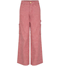 Sofie Schnoor Girls Trousers - Red/White Striped