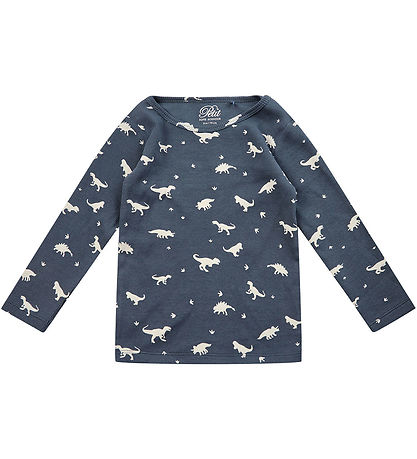 Petit by Sofie Schnoor Bluse - Rib - Navy m. Dinoer Petit by Sofie Schnoor Bluse - Rib - Navy m. Dinoer