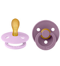 BIBS Colour Pacifiers - 2-Pack - Size 1 - Symmetrical - Violet S