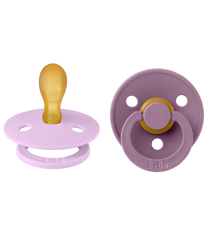 BIBS Colour Sutter - 2-pak - Str. 1 - Symmetrisk - Violet Sky/Ma