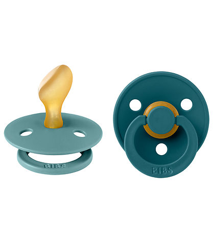 BIBS Colour Sutter - 2-pak - Str. 2 - Anatomisk - Island Sea/For BIBS Colour Sutter - 2-pak - Str. 2 - Anatomisk - Island Sea/For