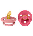 BIBS Colour Pacifiers - 2-Pack - Size 2 - Anatomical - Dusty Pin