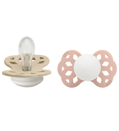 BIBS Infinity Natsutter - 2-pak - Str. 1 - Symmetrisk - Vanilla  BIBS Infinity Natsutter - 2-pak - Str. 1 - Symmetrisk - Vanilla