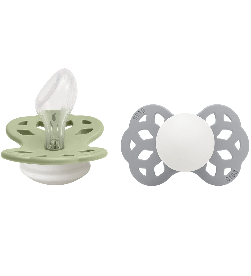 BIBS Infinity Leuchtende Schnuller - 2er-Pack - Gr. 2 - Anatomis - BIBS - One Size - Schnuller