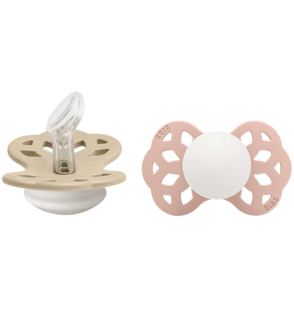 BIBS Infinity Leuchtende Schnuller - 2er-Pack - Gr. 1 - Anatomis - BIBS - One Size - Schnuller