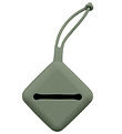 BIBS Fopspeendoosje - Silicone - 7,5x5 cm - Grenen