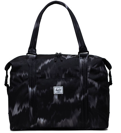 Herschel Pusletaske - Strand - EcoSystem - Blurred Ikat Black