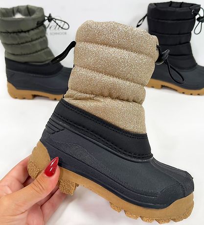 Sofie Schnoor Termostøvler - Guldglimmer