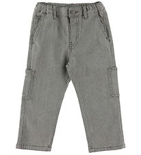 Schnoor Bukser - Kaleb - Stone Grey Schnoor Bukser - Kaleb - Stone Grey
