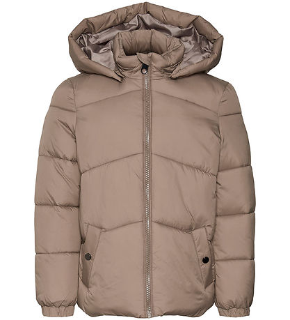 Vero Moda Girl Dynejakke - Noos - VmUppsala - Brown Lentil Vero Moda Girl Dynejakke - Noos - VmUppsala - Brown Lentil