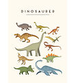 Citatplakat Plakat - Børneplakat - Dinosaurer - A3 Citatplakat Plakat - Børneplakat - Dinosaurer - A3
