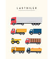 Citatplakat Plakat - Børneplakat - Lastbiler - A3 Citatplakat Plakat - Børneplakat - Lastbiler - A3