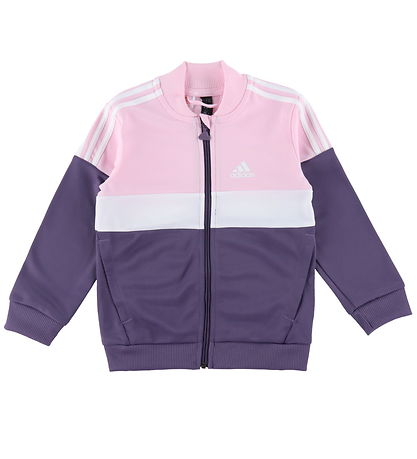 adidas Performance Træningssæt - I TIBERIO TS - Pink/Lilla/Hvid adidas Performance Træningssæt - I TIBERIO TS - Pink/Lilla/Hvid