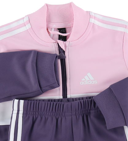 adidas Performance Træningssæt - I TIBERIO TS - Pink/Lilla/Hvid adidas Performance Træningssæt - I TIBERIO TS - Pink/Lilla/Hvid