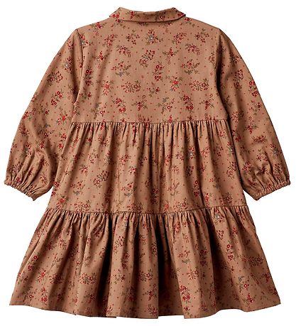 Wheat Kjole - Felucca - Berry Dust Flowers Wheat Kjole - Felucca - Berry Dust Flowers