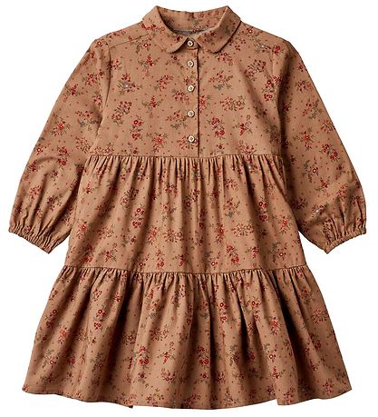 Wheat Kjole - Felucca - Berry Dust Flowers Wheat Kjole - Felucca - Berry Dust Flowers