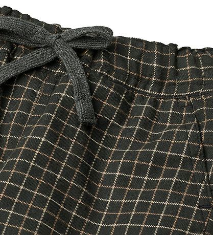 Wheat Bukser - Rufus - Black Coal Check Wheat Bukser - Rufus - Black Coal Check