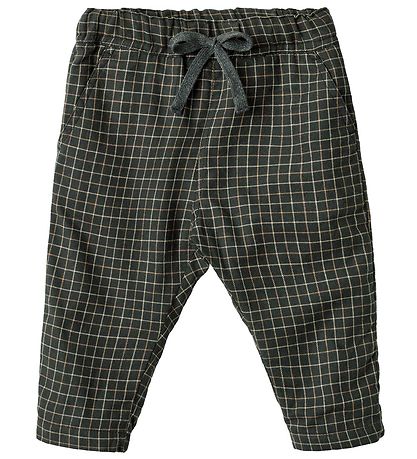 Wheat Bukser - Rufus - Black Coal Check Wheat Bukser - Rufus - Black Coal Check
