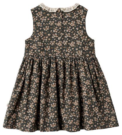 Wheat Kjole - Elma - Black Coal Flowers Wheat Kjole - Elma - Black Coal Flowers