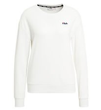 Fila Sweatshirt - Bantin - Bright White Fila Sweatshirt - Bantin - Bright White