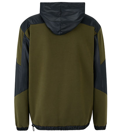 Fila Hættetrøje - Touba - Olive Night-Black