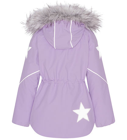 Molo Winterjacke - Cathy Fur - Violet Sky