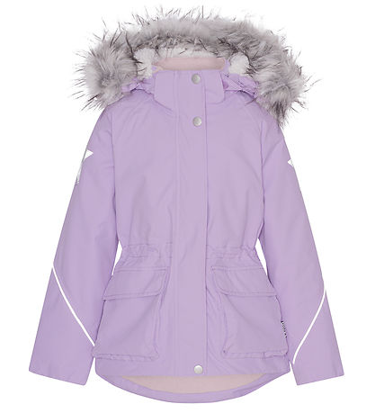 Molo Winterjacke - Cathy Fur - Violet Sky