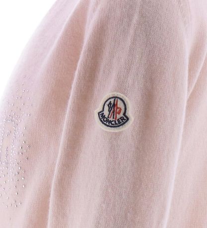 Moncler Bluse - Uld - Dusty Rose m. Sølv