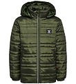 Hummel Dynejakke - hmlBilbo Tex - Olive Night Hummel Dynejakke - hmlBilbo Tex - Olive Night