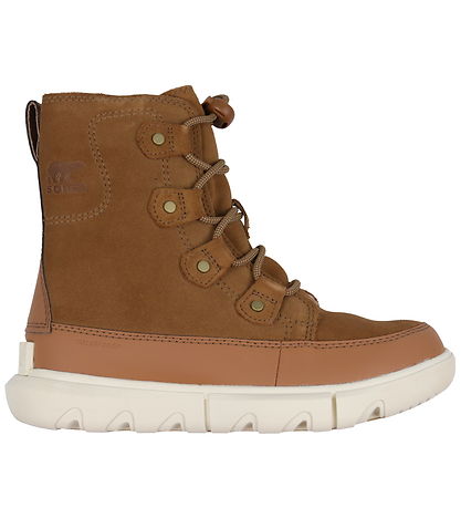 Sorel Vinterstøvler - Explorer Lace WP - Velvet Tan/Chalk Sorel Vinterstøvler - Explorer Lace WP - Velvet Tan/Chalk