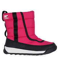 Sorel Vinterstøvler - Whitney II Puffy Mid WP - Cactus Pink/Sort Sorel Vinterstøvler - Whitney II Puffy Mid WP - Cactus Pink/Sort