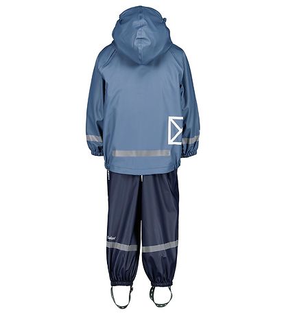 Didriksons Regntøj m. Seler - PU - Slaskeman - True Blue