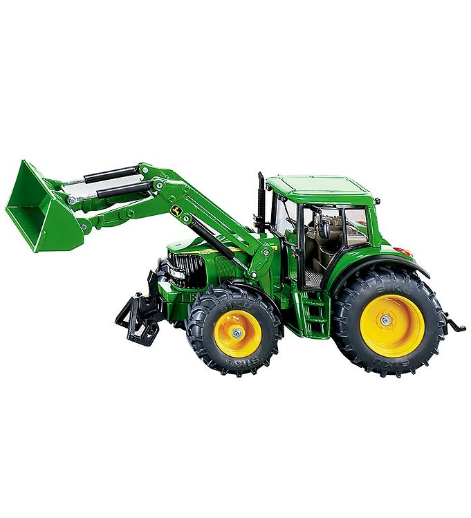 Siku 3652 John Deere Traktor med Frontlæsser 1:32 - Grøn