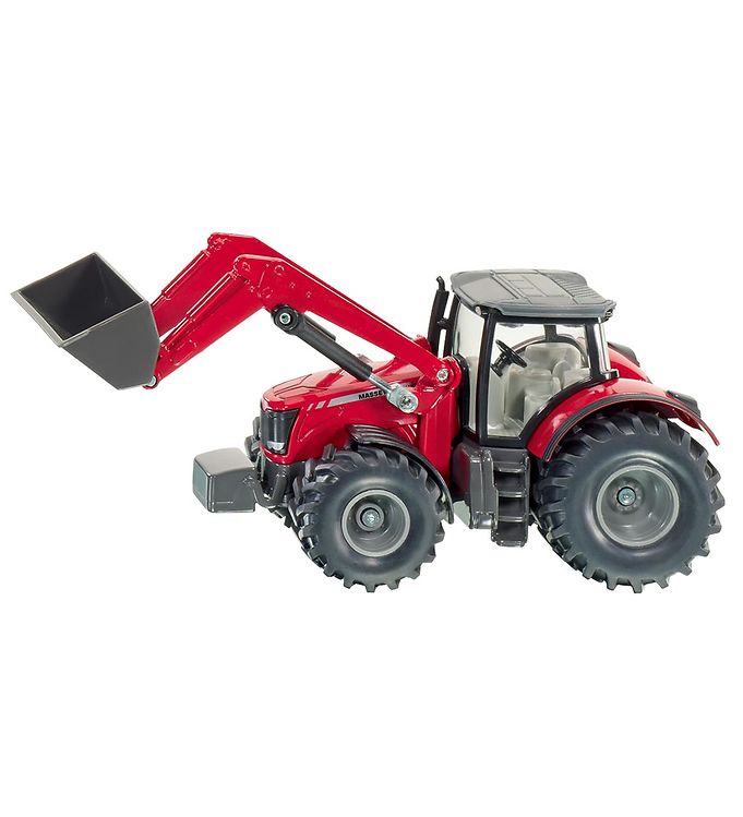 Siku - Massey Ferguson Traktor Med Frontlæsser - 1:50 - 1985
