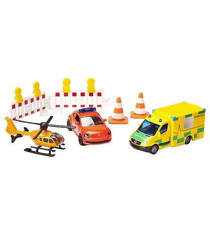 Siku Gavesæt - 7 Dele - 8 cm - Redning Siku Gavesæt - 7 Dele - 8 cm - Redning