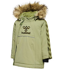 Hummel Vinterjakke - hmlJessie Tex - Oil green Hummel Vinterjakke - hmlJessie Tex - Oil green