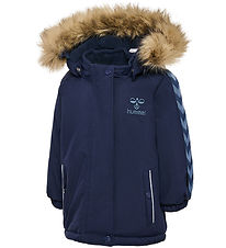 Hummel Vinterjakke - hmlCanyon Tex - Black Iris Hummel Vinterjakke - hmlCanyon Tex - Black Iris