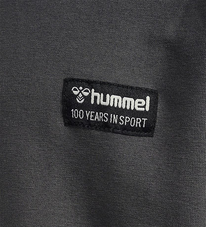 Hummel Hættetrøje - hmlGlen - Asphalt